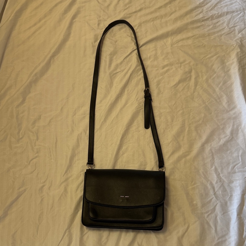 Pixie Mood Black Crossbody Bag